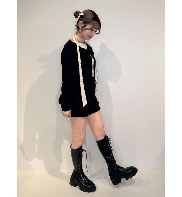 jouetie「ローズモチーフニットショーパン【セットアップ対応】」|その他|