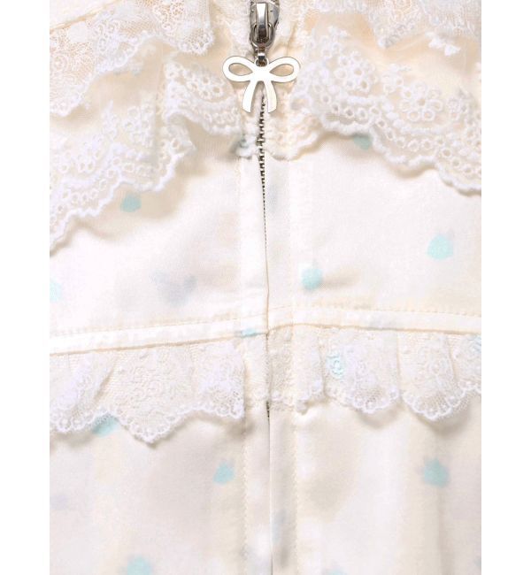 merry jenny「ribbonセーラーサテンブルゾン」|ブルゾン・スタジャン|