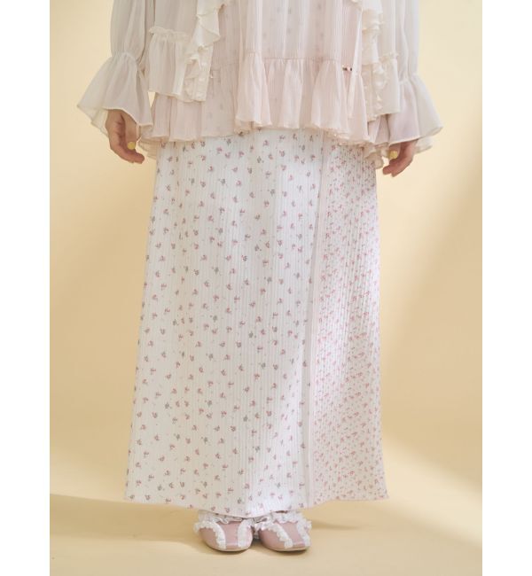 merry jenny「ミックスフラワーメロースカート」|スカート|