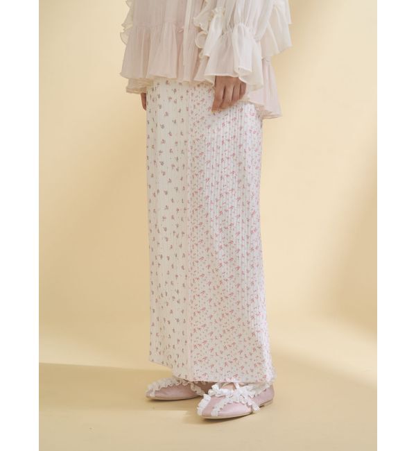 merry jenny「ミックスフラワーメロースカート」|スカート|