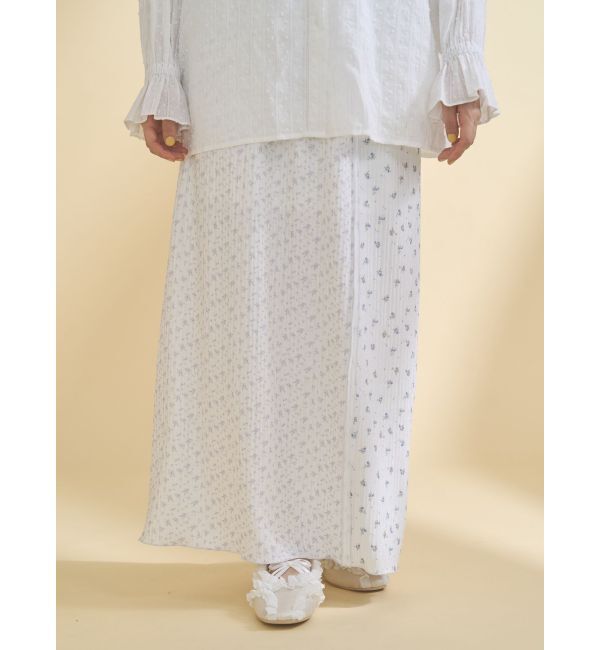 merry jenny「ミックスフラワーメロースカート」|スカート|