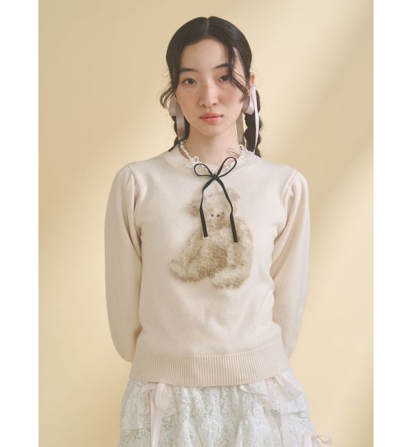 merry jenny「ribbon pearl choker」|ネックレス|