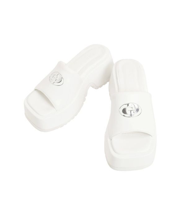 GYDA「GDmetallic ボリュームソールサンダル【WEB限定】」|サンダル|