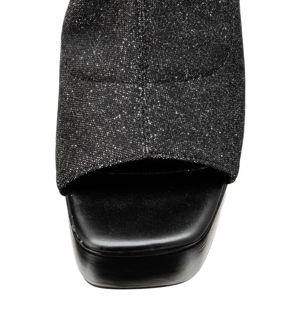 GYDA「GD GLITTERブーツサンダル」|サンダル|