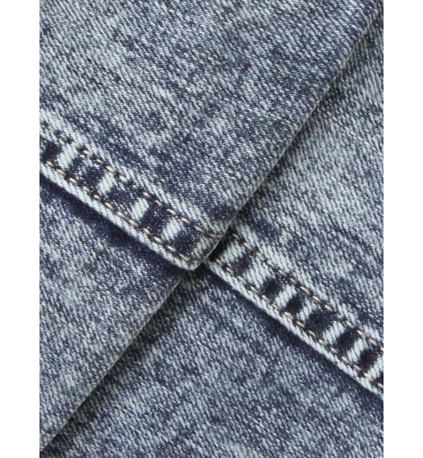 GYDA「Symmetry GYDAフロントZIPスカートライクデニムタイトミニワンピース」|ワンピース|