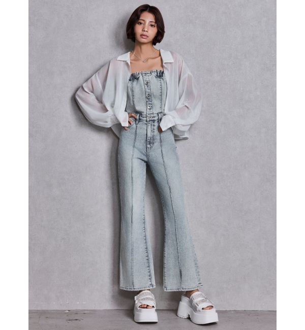 GYDA「Thick sole bijouストラップサンダル」|サンダル|