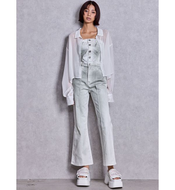 GYDA「Thick sole bijouストラップサンダル」|サンダル|