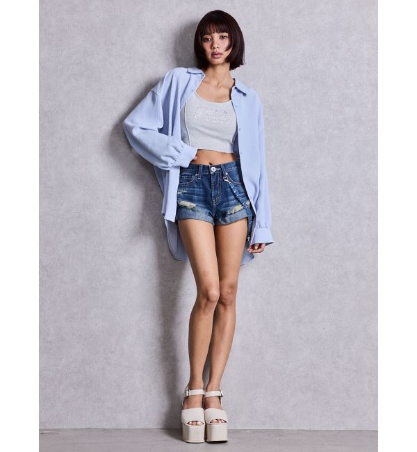 GYDA「アンクルベルトチャンキーサンダル」|サンダル|