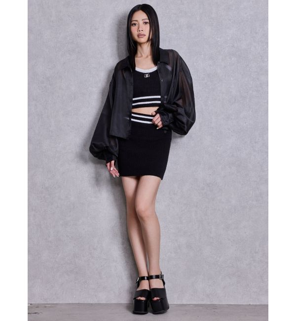 GYDA「アンクルベルトチャンキーサンダル」|サンダル|