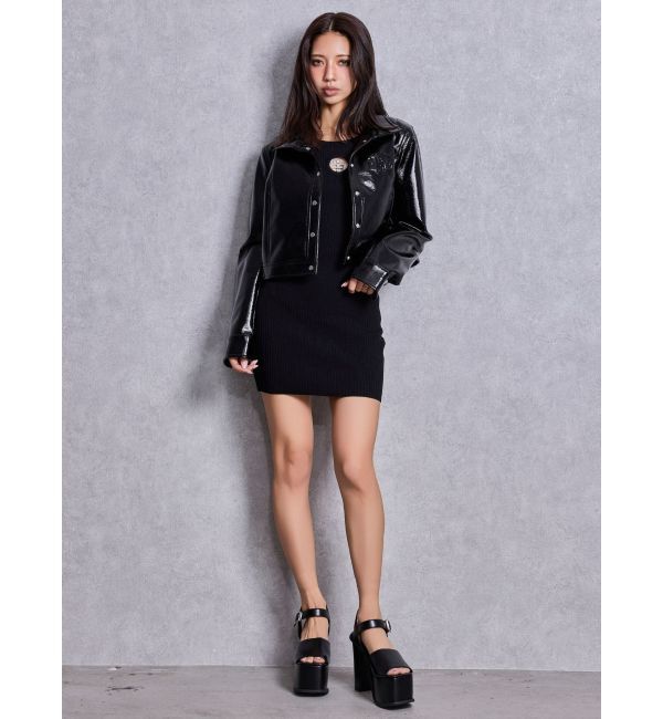 GYDA「アンクルベルトチャンキーサンダル」|サンダル|