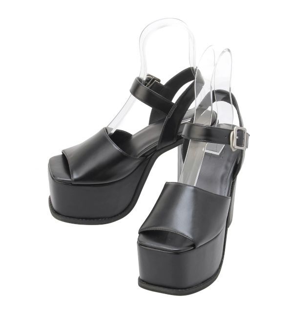 GYDA「アンクルベルトチャンキーサンダル」|サンダル|