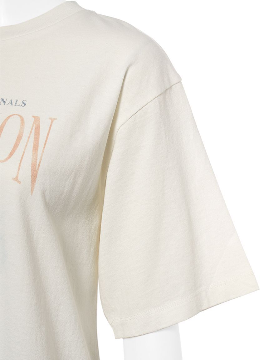 Mila Owen「ヴィンテージライクグラフィックTシャツ」|Tシャツ・カットソー|