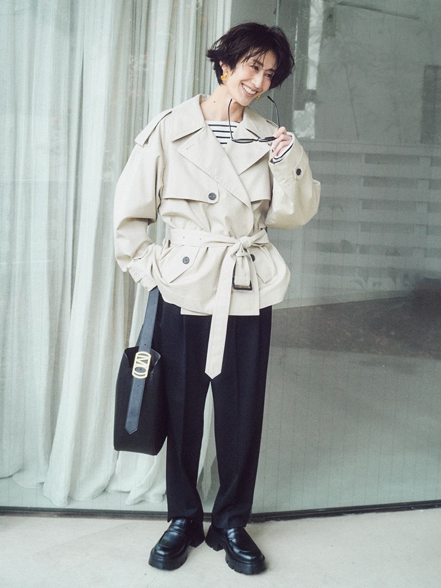 Mila Owen「バックルモチーフバケットバッグ」|ショルダー・メッセンジャー|