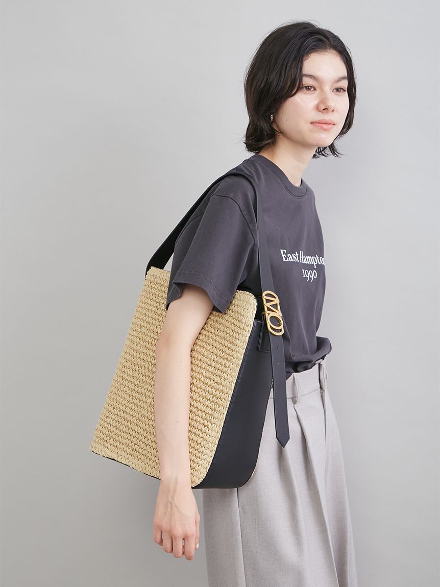 Mila Owen「バックルモチーフバケットバッグ」|ショルダー・メッセンジャー|