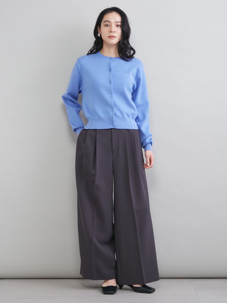 Mila Owen「【ウォッシャブル】【UVカット】クロップドフォルムカーディガン」|カーディガン|