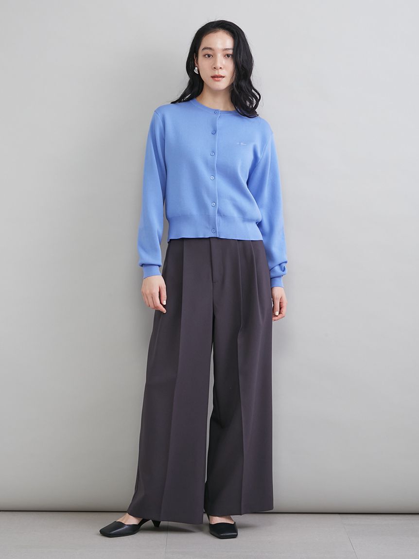 Mila Owen「【ウォッシャブル】【UVカット】クロップドフォルムカーディガン」|カーディガン|