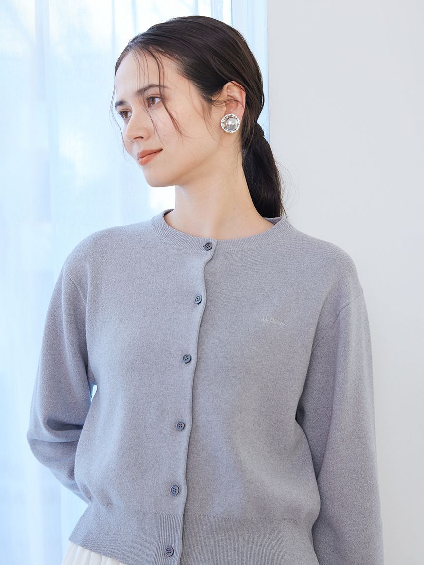 Mila Owen「【ウォッシャブル】【UVカット】クロップドフォルムカーディガン」|カーディガン|