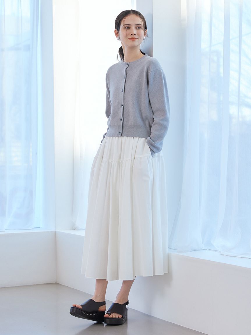 Mila Owen「【ウォッシャブル】【UVカット】クロップドフォルムカーディガン」|カーディガン|