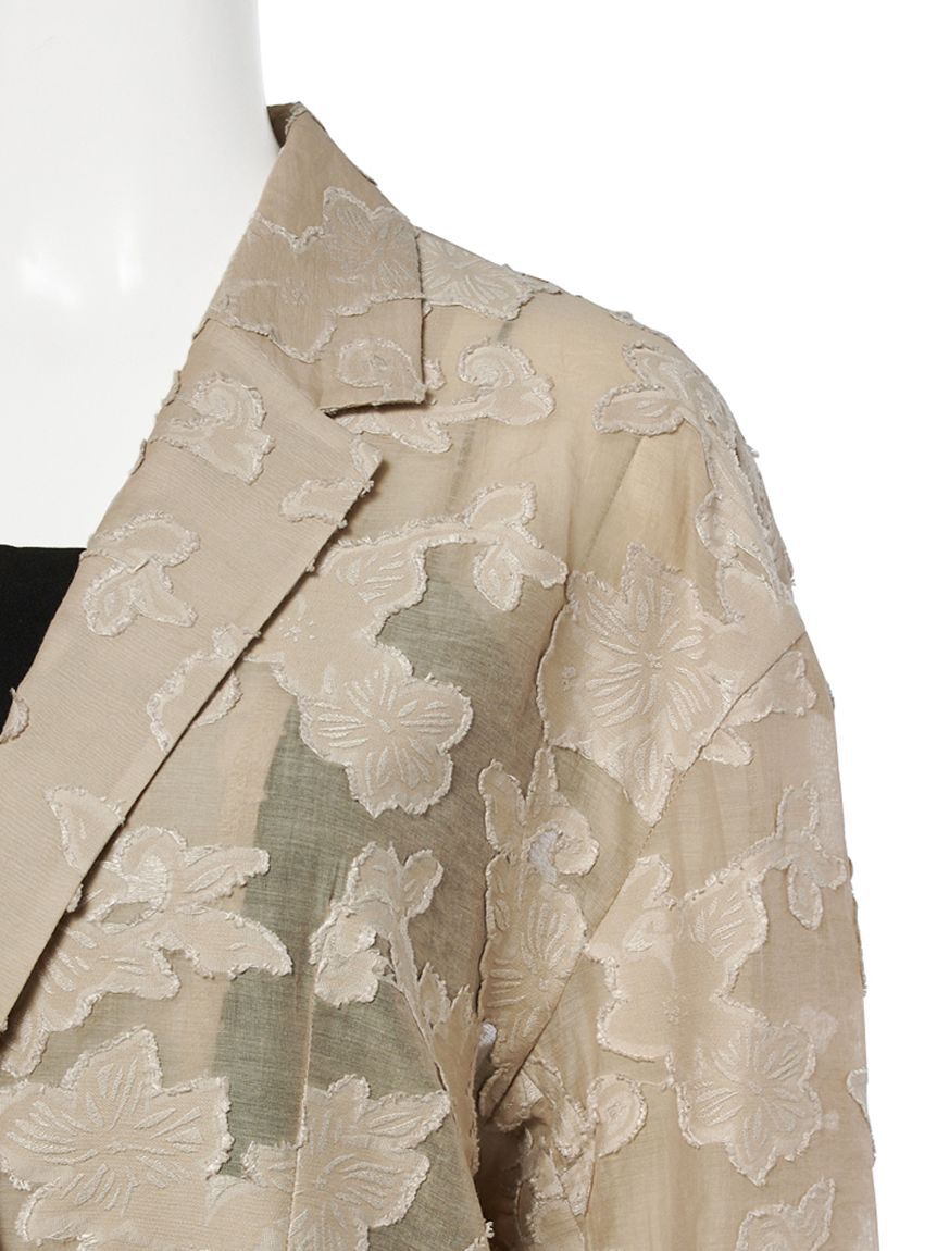 Mila Owen「シアージャガードジャケット」|テーラードジャケット|