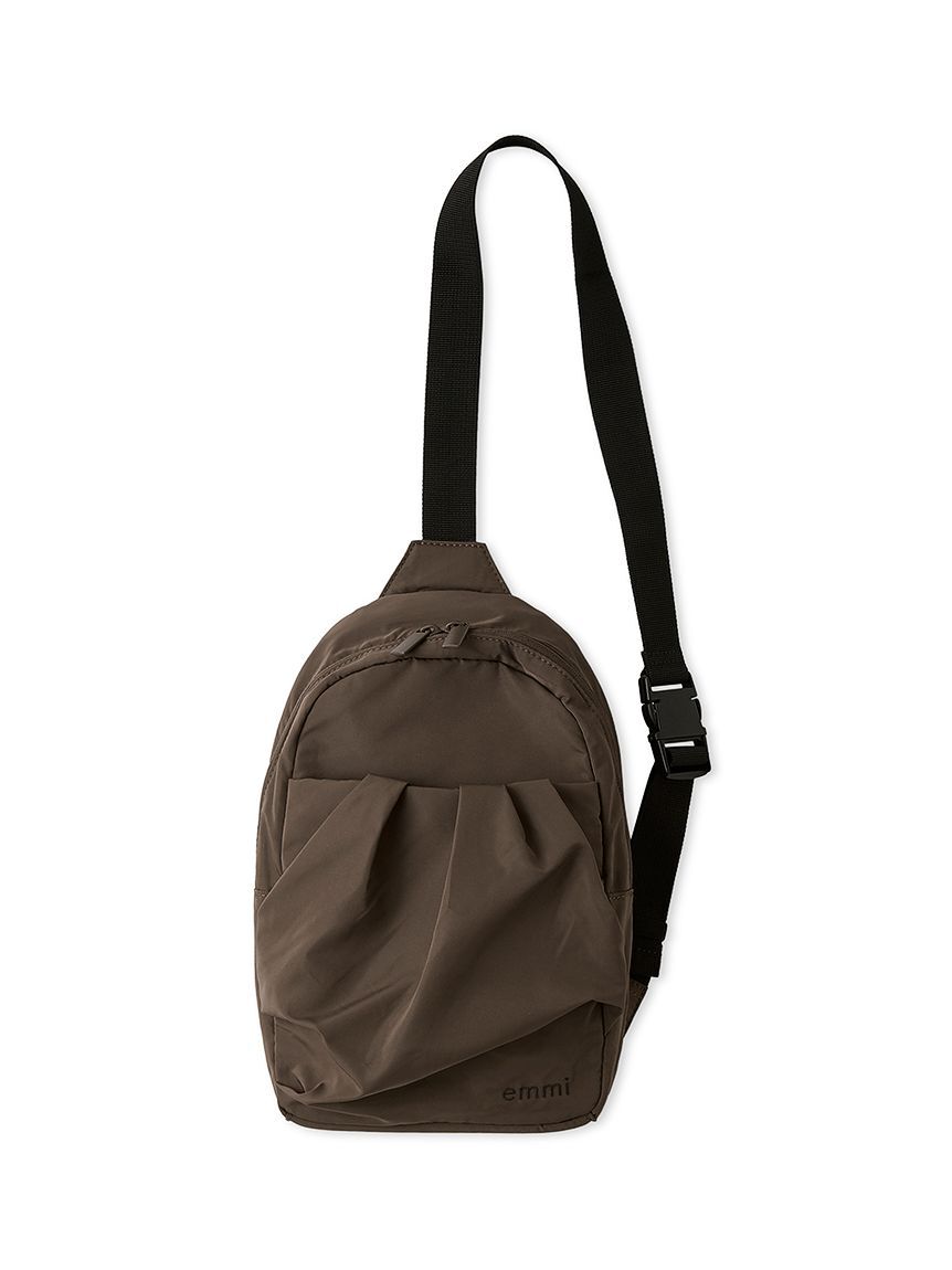 emmi atelier「eco 撥水ギャザーミニショルダーバッグ」|ショルダー・メッセンジャー|BRW