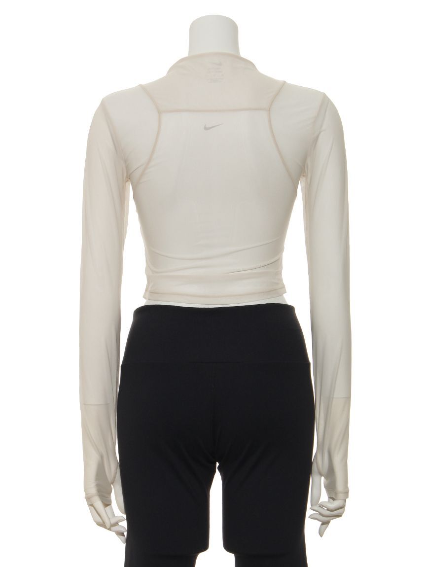 NIKE「【NIKE】ウィメンズ Dri-FIT ロングスリーブ シアー トップ」|Tシャツ・カットソー|