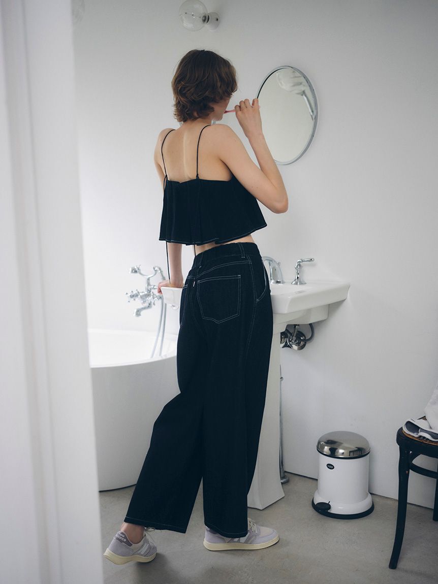 emmi atelier「タックビスチェ」|ベスト・ジレ|