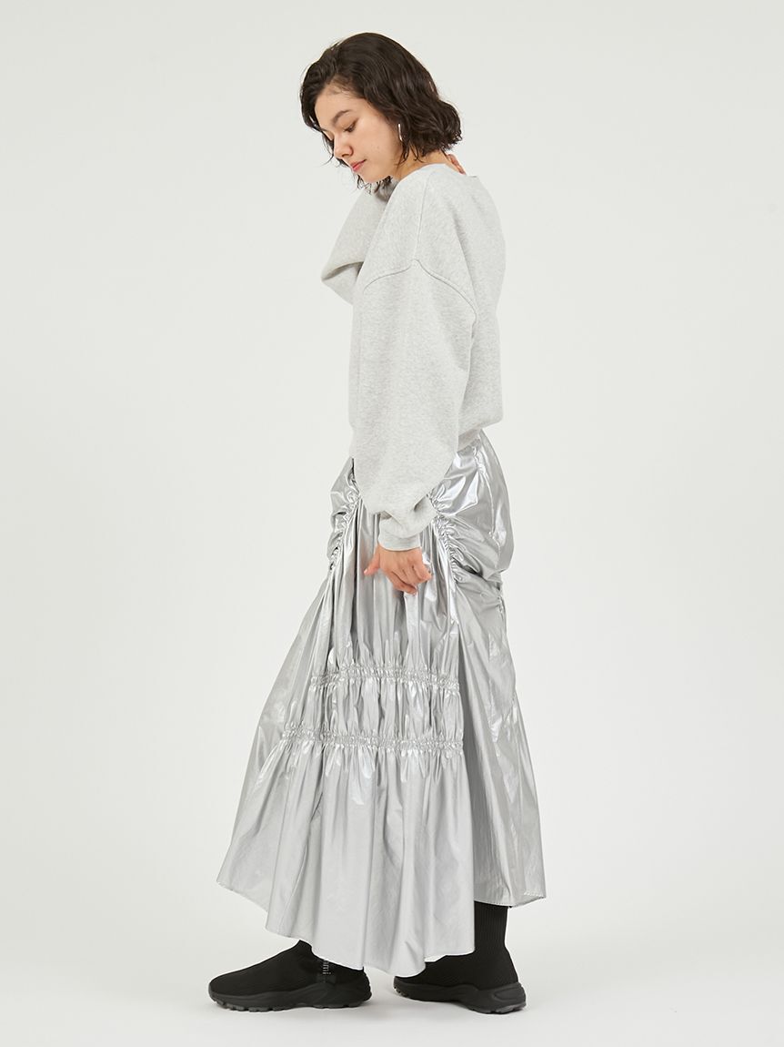 NEW BALANCE 「【New Balance for emmi】Track side フリースクルー」|スウェット・ジャージ|