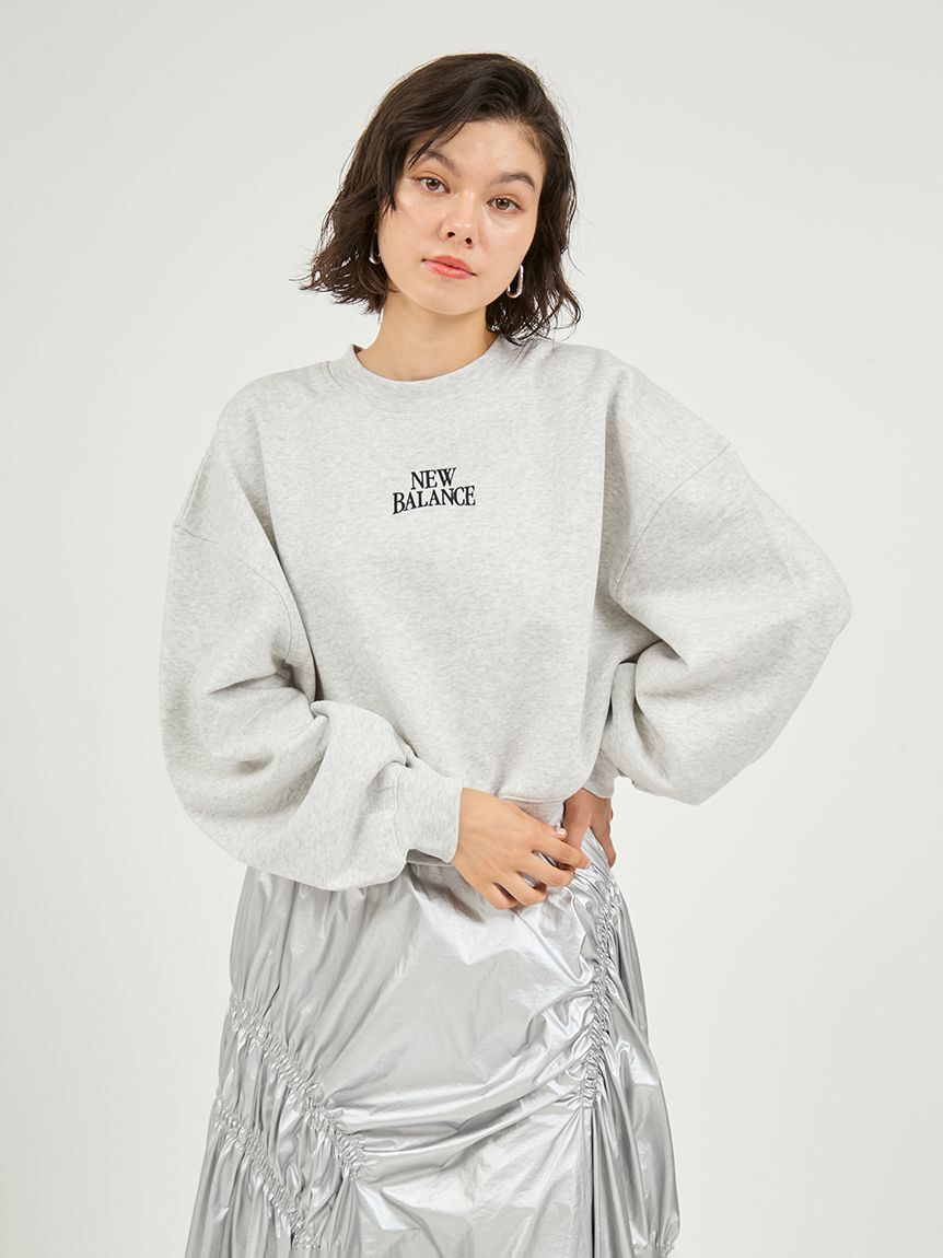 NEW BALANCE 「【New Balance for emmi】Track side フリースクルー」|スウェット・ジャージ|