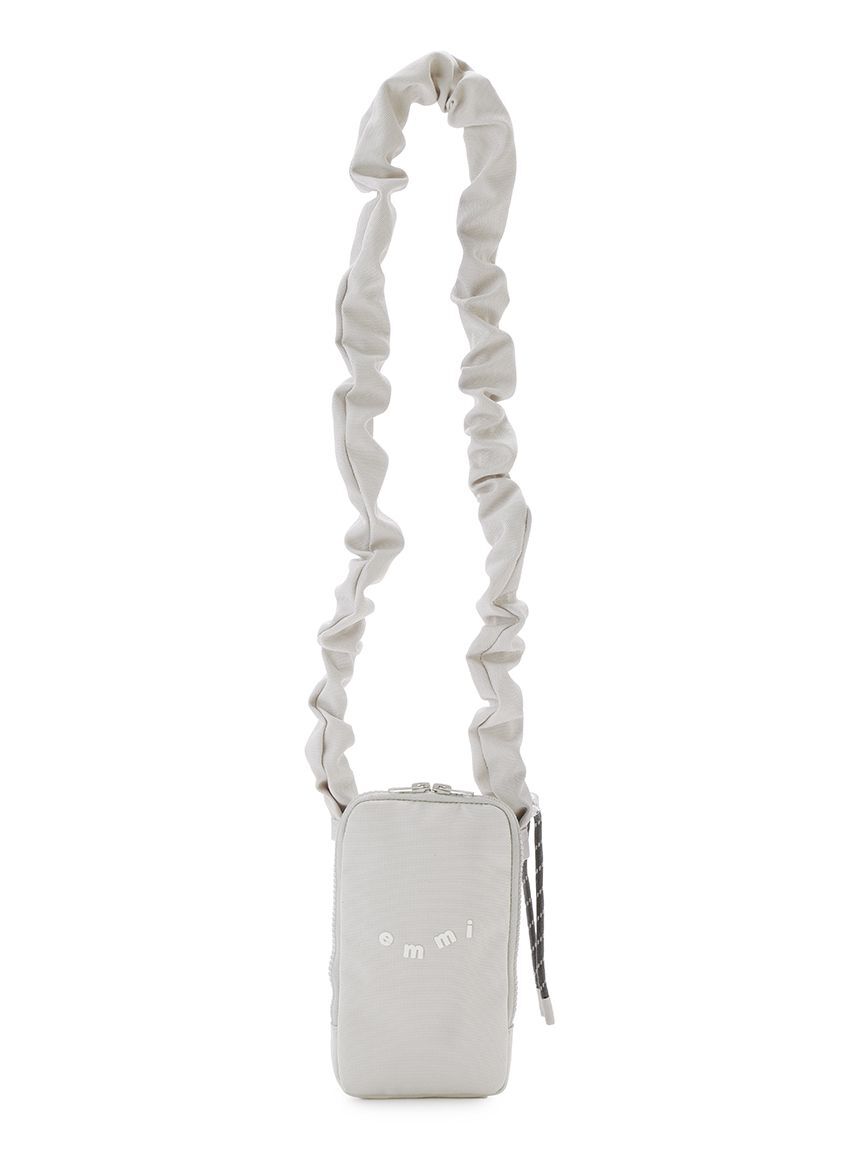 emmi atelier「ギャザーショルダースマホショルダー」|ショルダー・メッセンジャー|