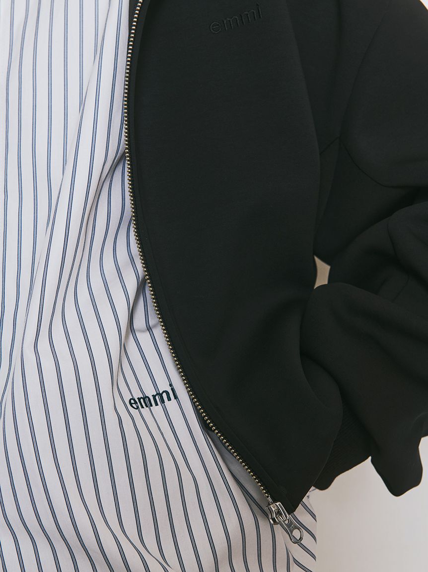 emmi atelier「【ONLINE限定カラーあり】ストライプベーシックシャツ」|シャツ・ブラウス|