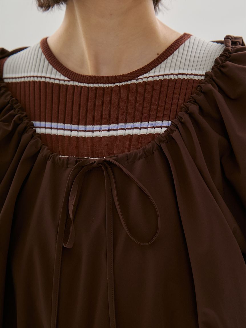 emmi atelier「【Movique】ギャザーショートフーディー/撥水/UVカット/接触冷感」|スウェット・ジャージ|