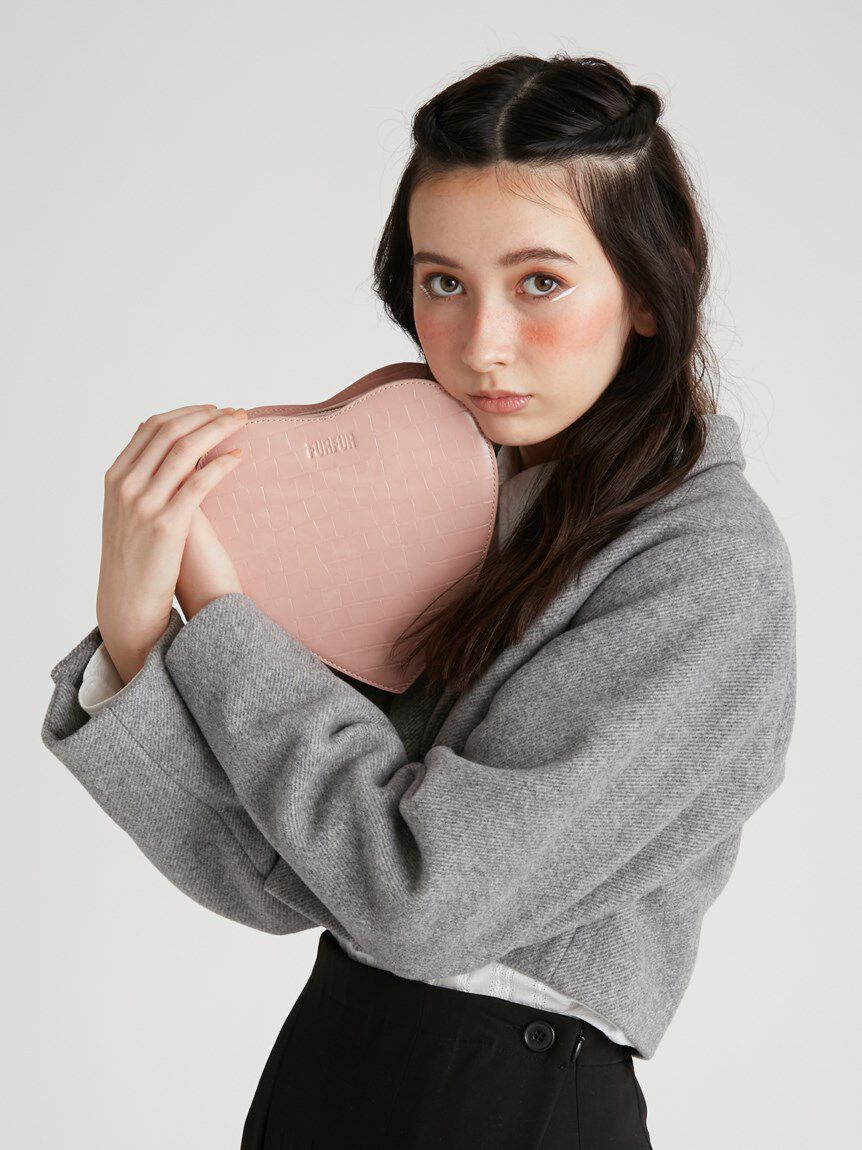 FURFUR「【WEB限定カラー】ハートハンドバッグ」|ハンドバッグ|