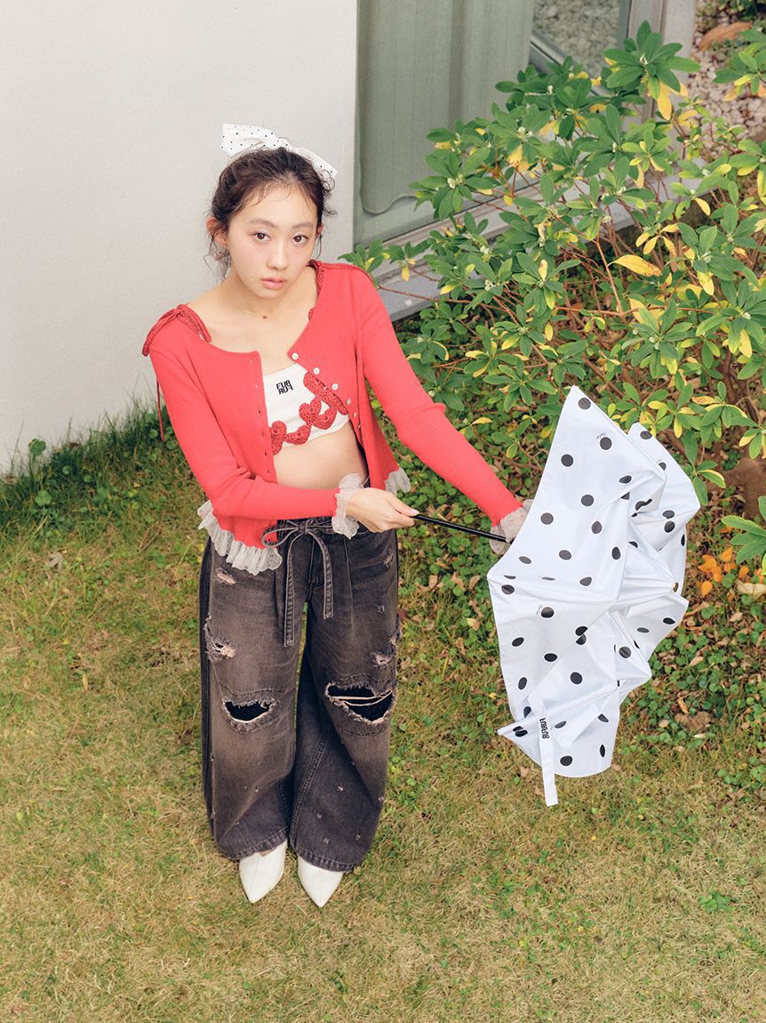 FURFUR「【WEB限定カラー】ダブルストラップバブーシュ」|パンプス|