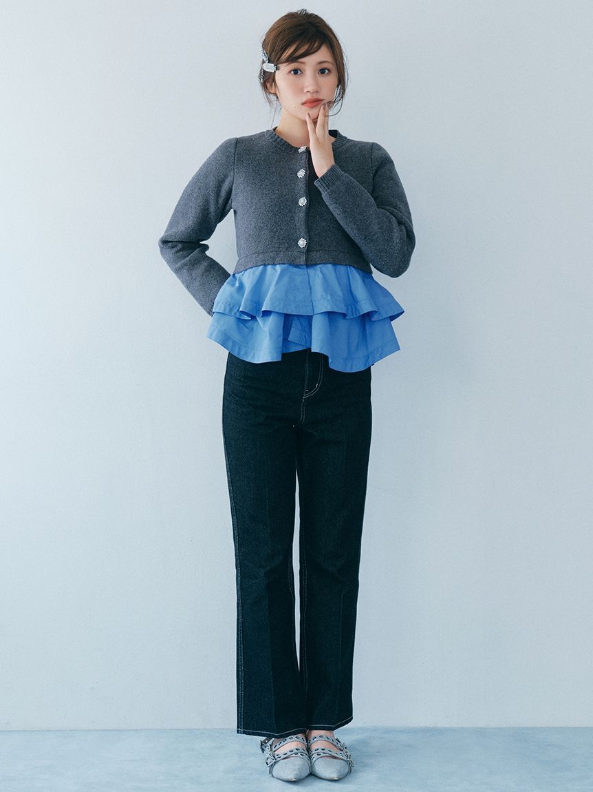 FURFUR「クロスストラップアイレットシューズ」|サンダル|