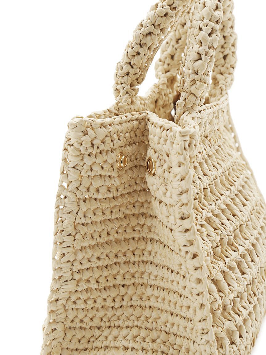 FURFUR「【限定カラー】ラフィアロゴトートバッグ」|トートバッグ|