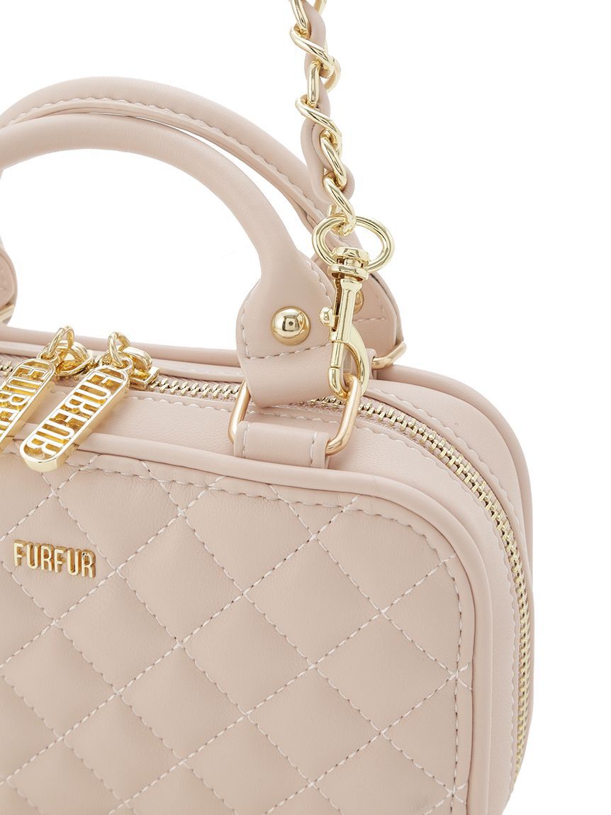 FURFUR「【限定カラー】キルティングフォンホルダー」|ショルダー・メッセンジャー|