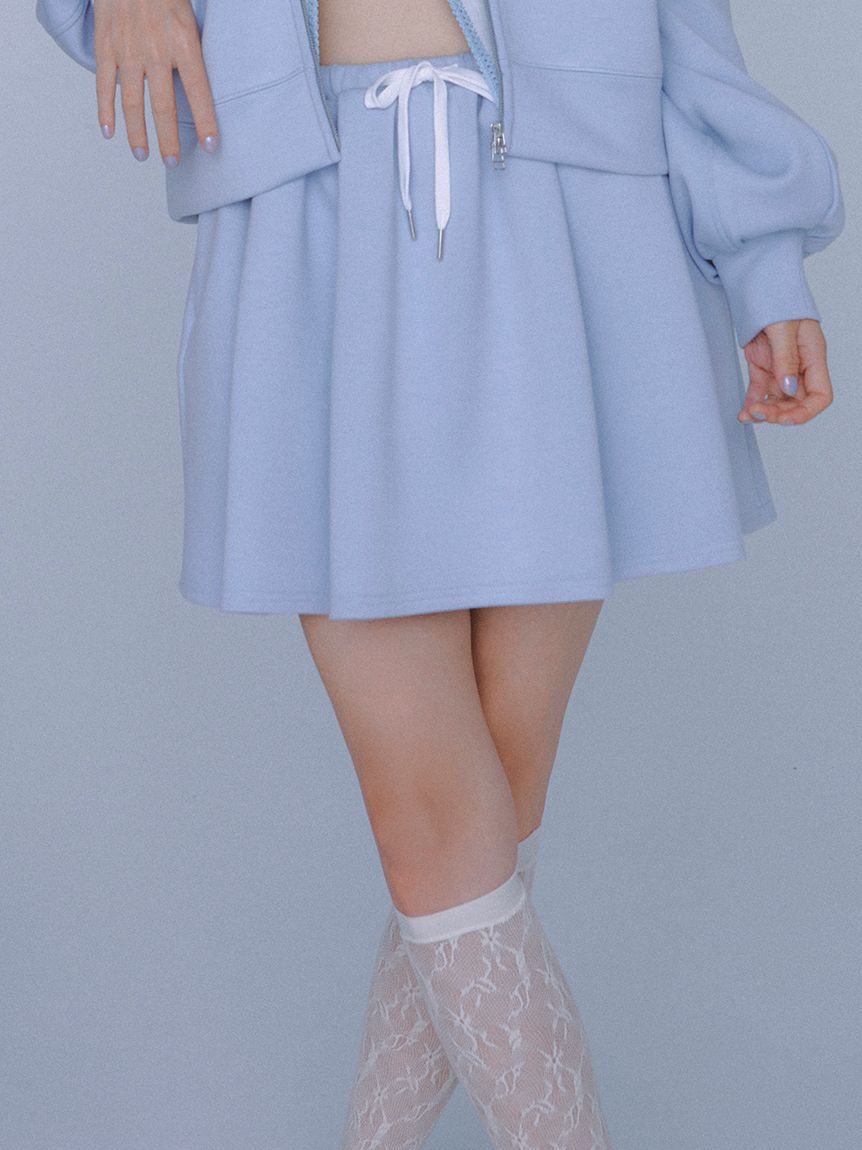 FURFUR「【WEB・一部店舗限定カラー】ポンチフレアミニスカート」|スカート|