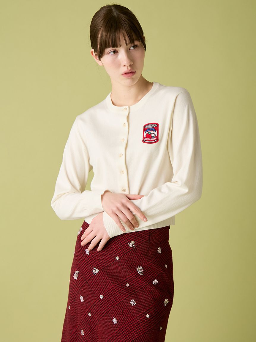 FURFUR「HELLO KITTYワッペンカーディガン」|カーディガン|