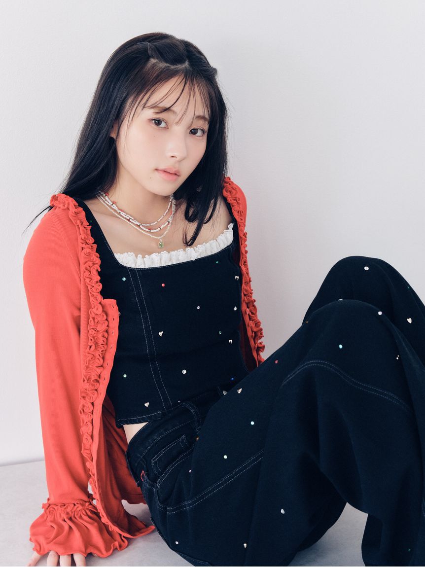 FURFUR「【WEB限定カラー】フリルカーディガン」|カーディガン|