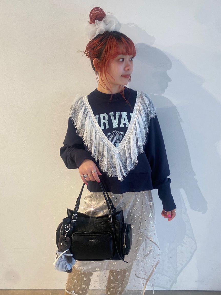 FURFUR「リメイクデザインフリルスウェット」|スウェット・ジャージ|