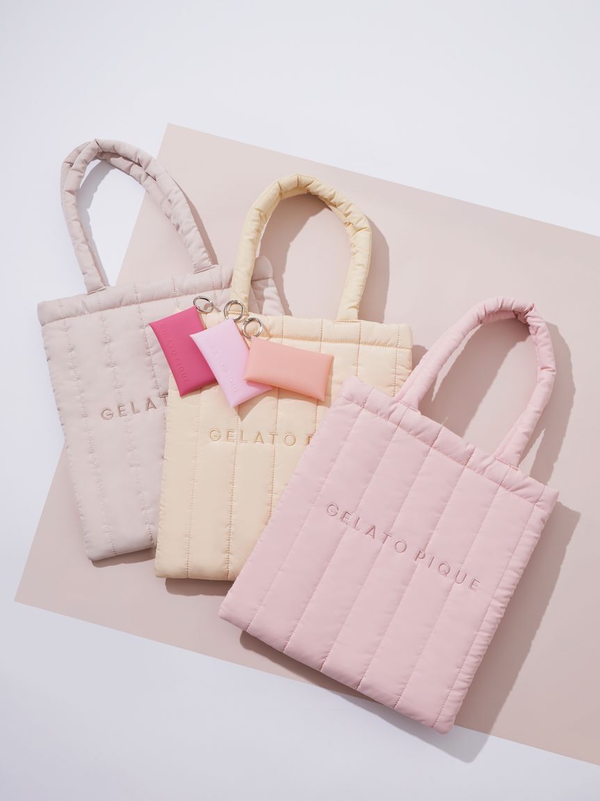 gelato pique「【ONLINE限定】キルティングトートバッグ」|トートバッグ|