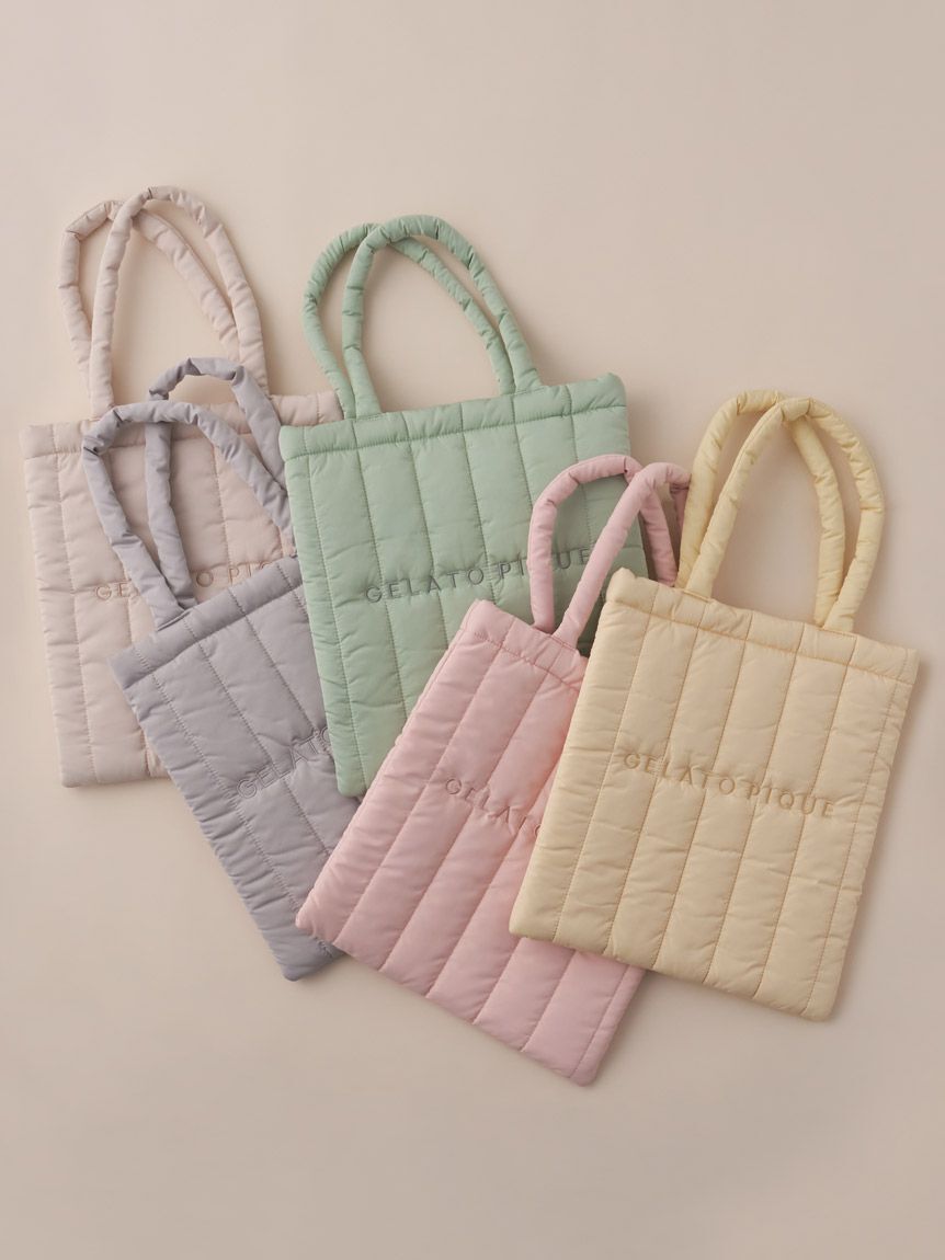 gelato pique「【ONLINE限定】キルティングトートバッグ」|トートバッグ|
