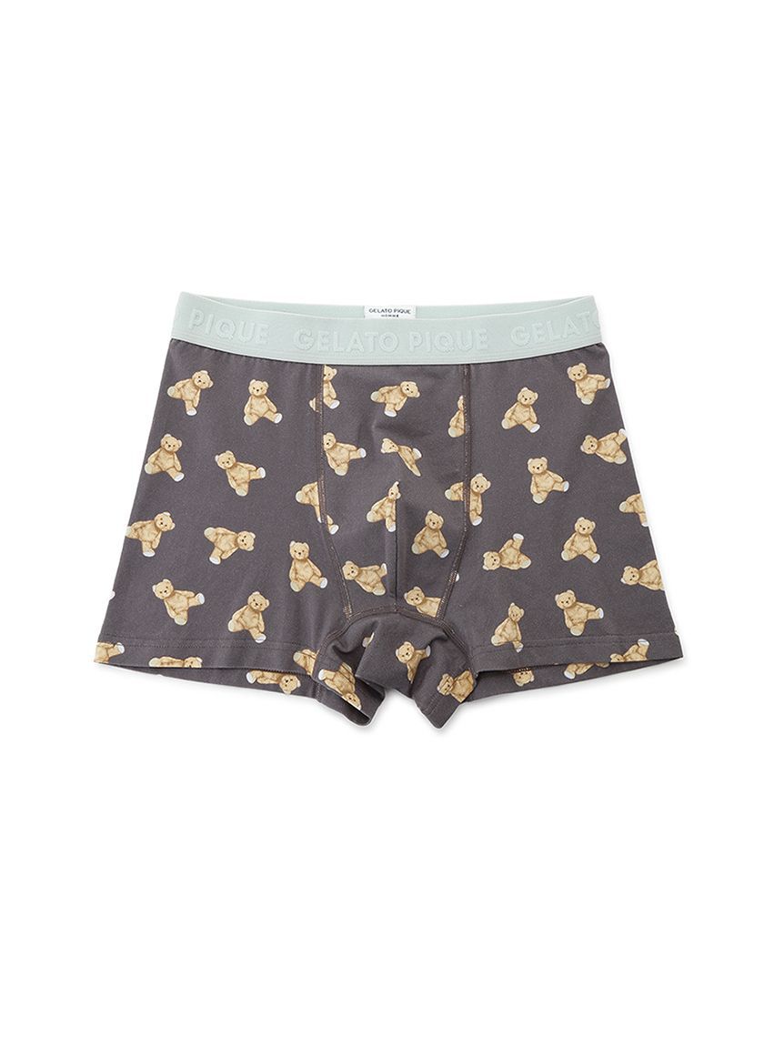 GELATO PIQUE HOMME「【HOMME】ベア柄ボクサーパンツ」|インナー|
