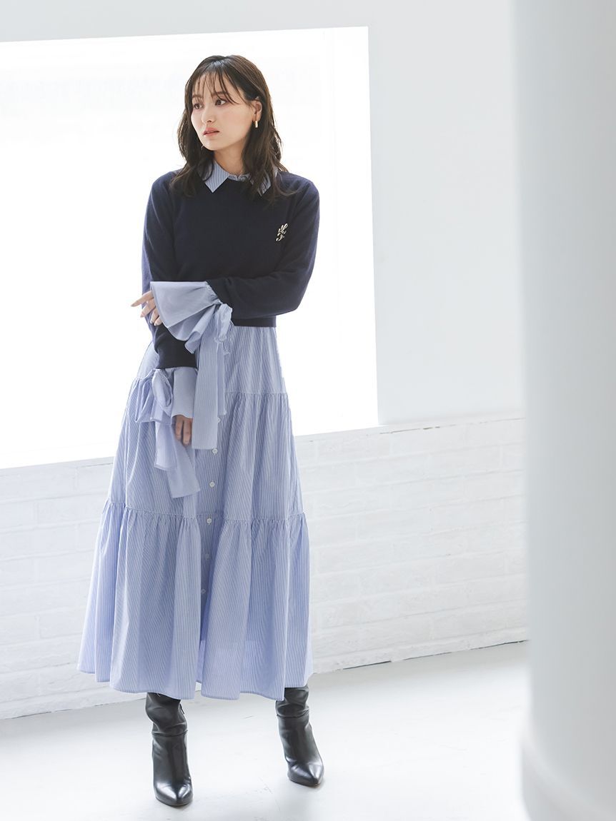 SNIDEL「フィットロングブーツ」|ロングブーツ|