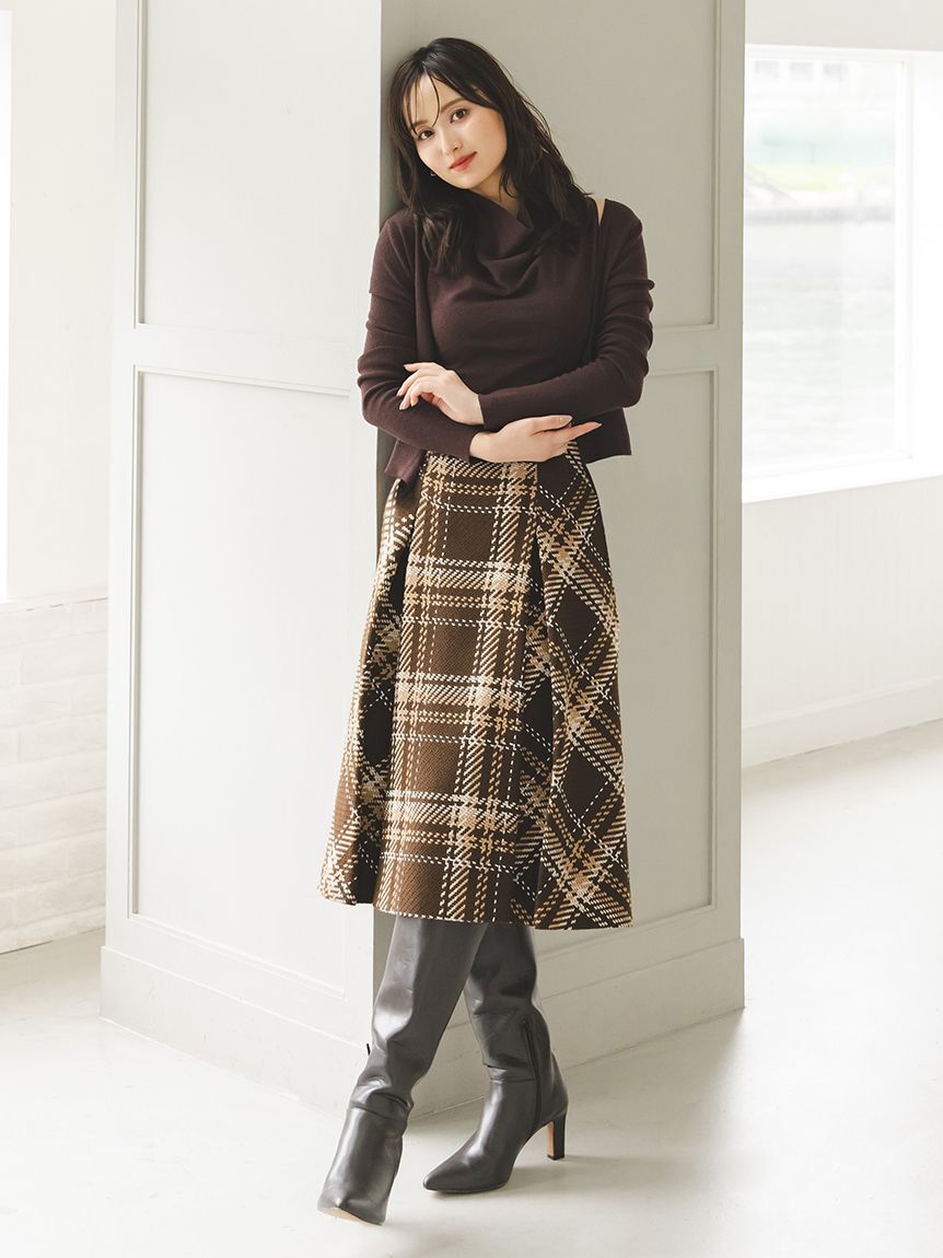 SNIDEL「フィットロングブーツ」|ロングブーツ|