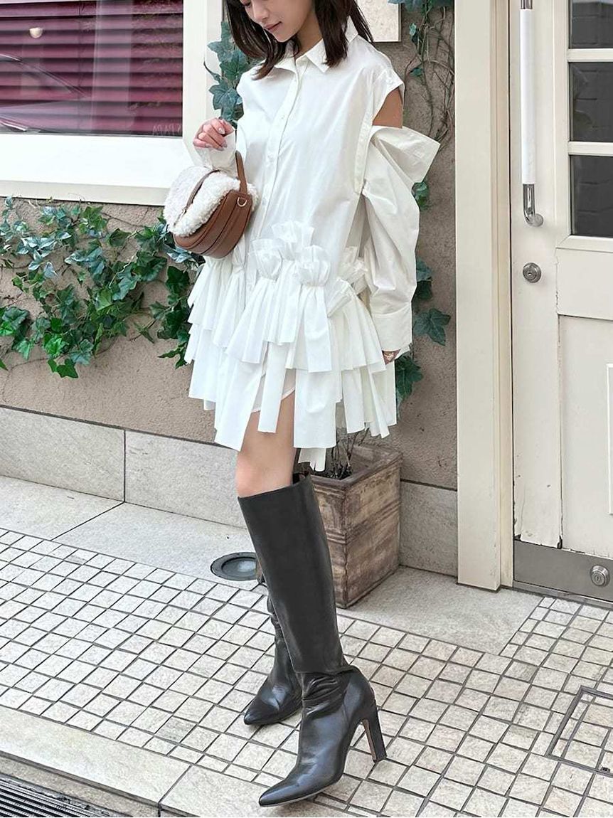 SNIDEL「フィットロングブーツ」|ロングブーツ|