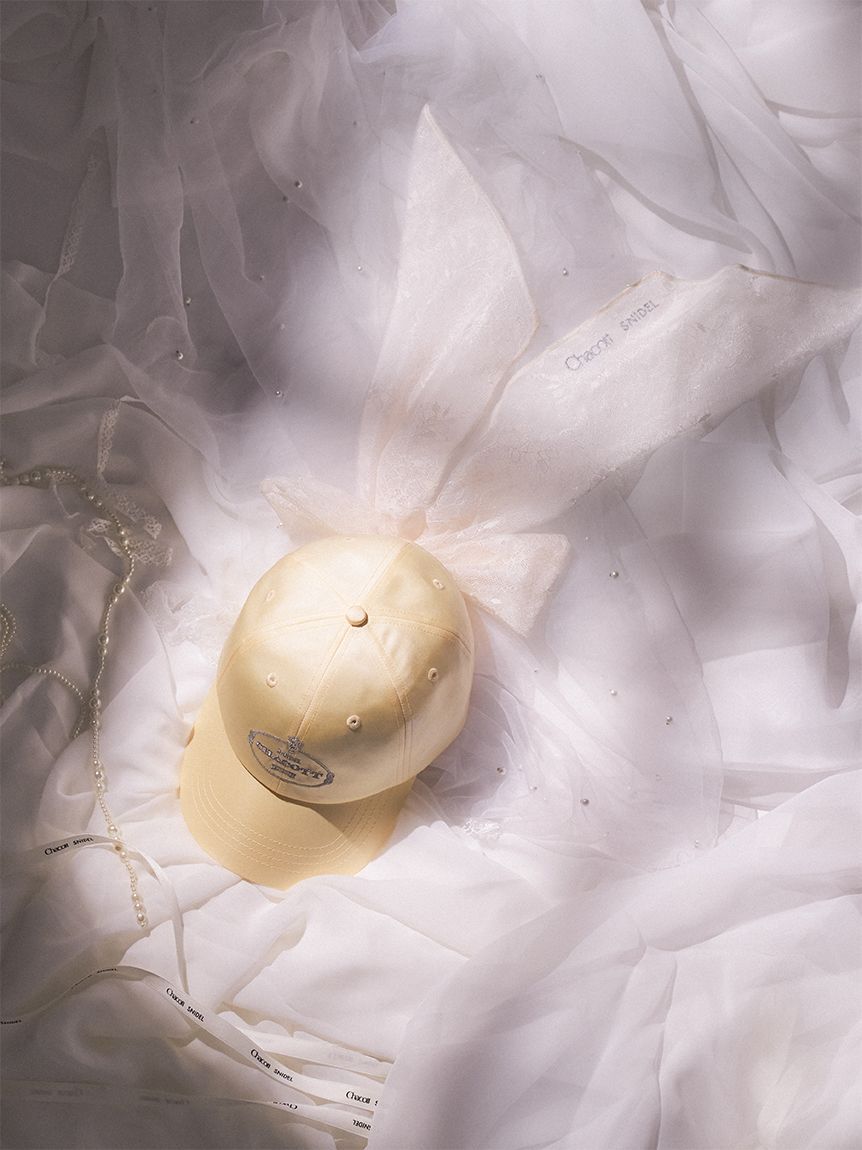 SNIDEL「【Chacott】コラボリボンキャップ」|キャップ・キャスケット|