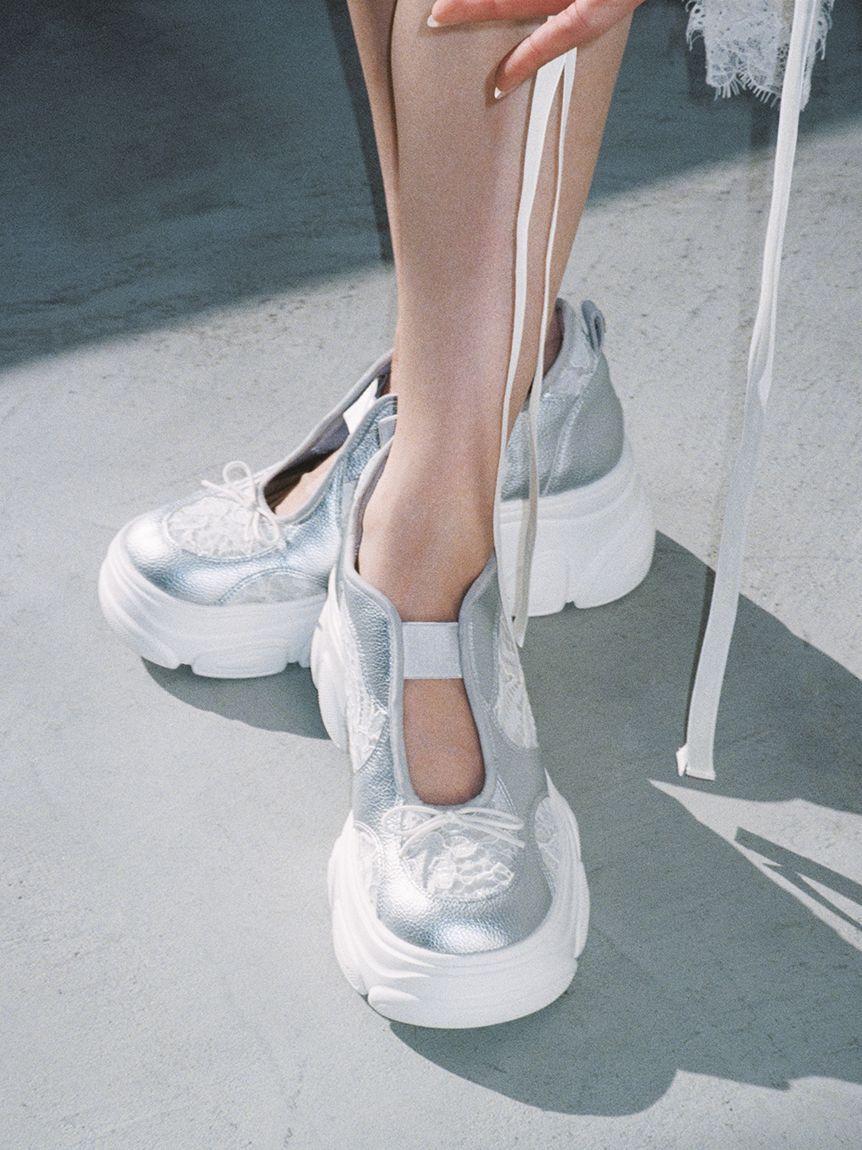 SNIDEL「【Chacott】コラボスニーカー」|スニーカー|