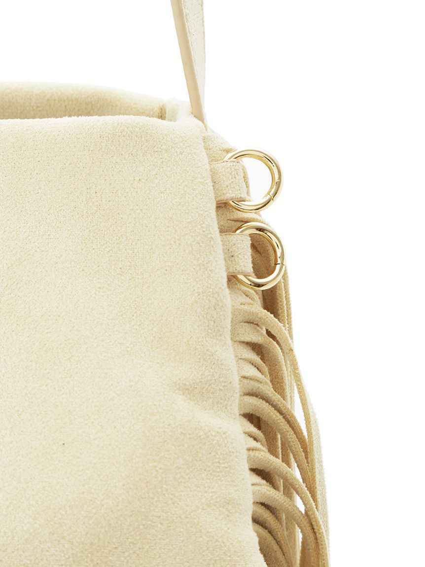 FRAY I.D「フリンジスラウチバッグ」|ハンドバッグ|