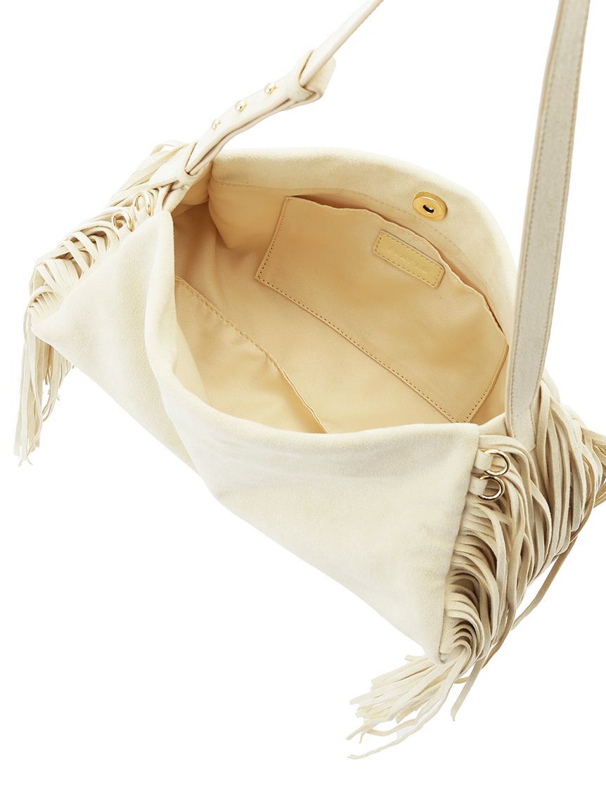 FRAY I.D「フリンジスラウチバッグ」|ハンドバッグ|